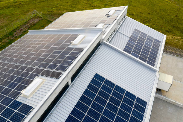 Commercial solar installation